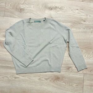 Vince Beige Cashmere Crew Neck Sweater